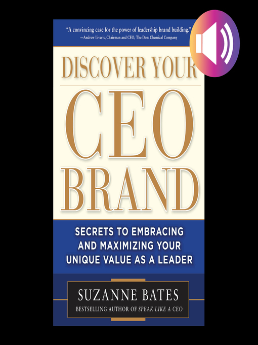 Title details for Discover Your CEO Brand by Suzanne Bates - Wait list